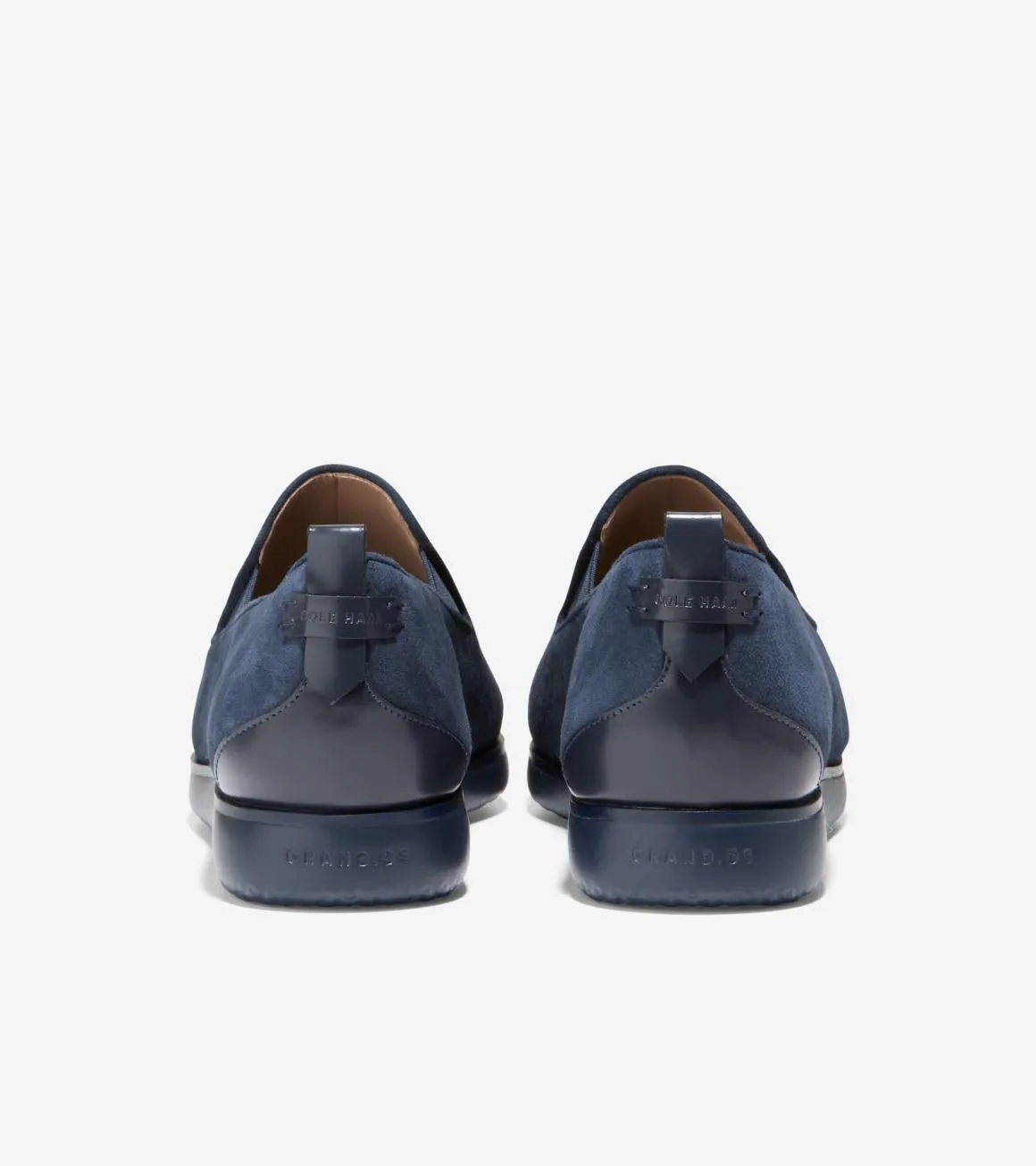 Fsahion Loafer Haan Popular pick Seamless delivery Grand Blazer Shoes Slip-On Cole Navy Ambition Suede