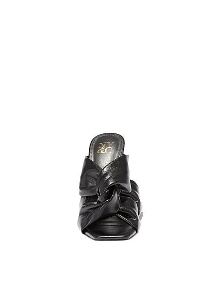 Gabby Knotted High-Heel Mule