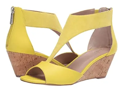 Gallo Yellow Low Verified David Wedge Cork Digital Open Charles Sandals Sunshine Toe T-strap