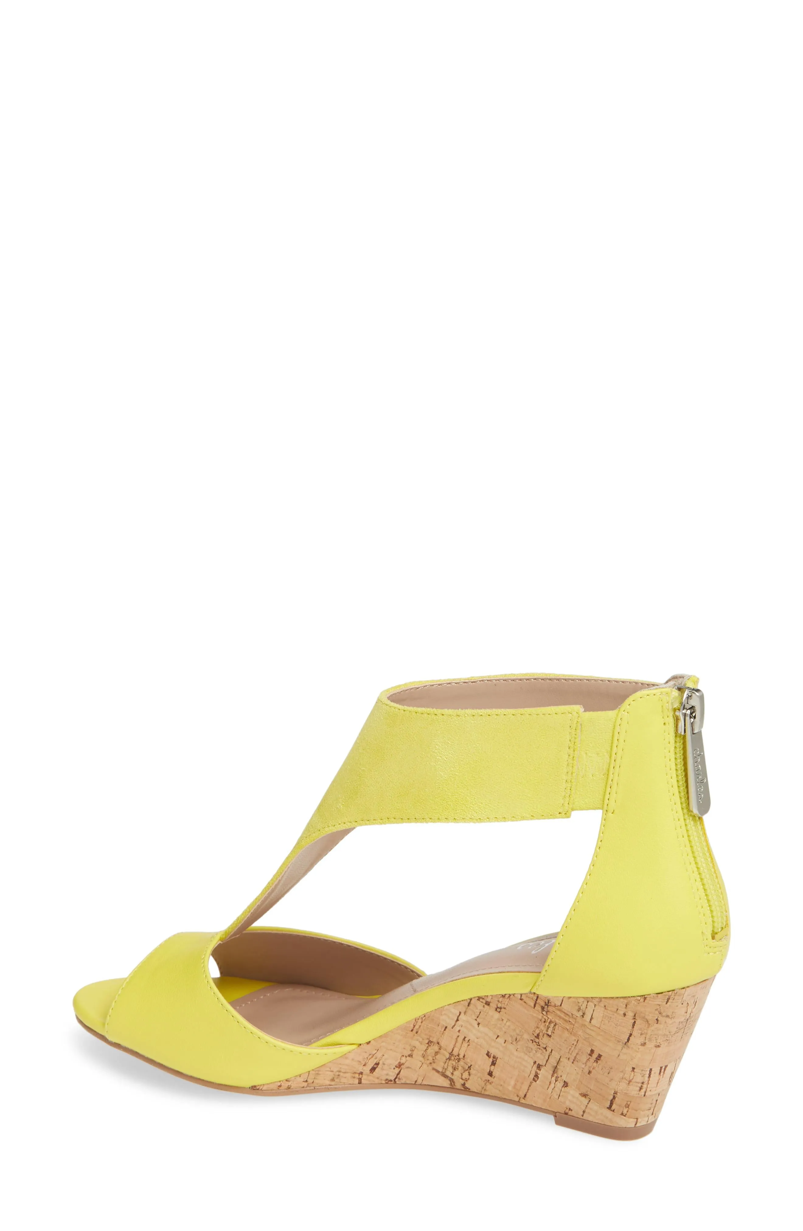 Gallo Yellow Low Verified David Wedge Cork Digital Open Charles Sandals Sunshine Toe T-strap