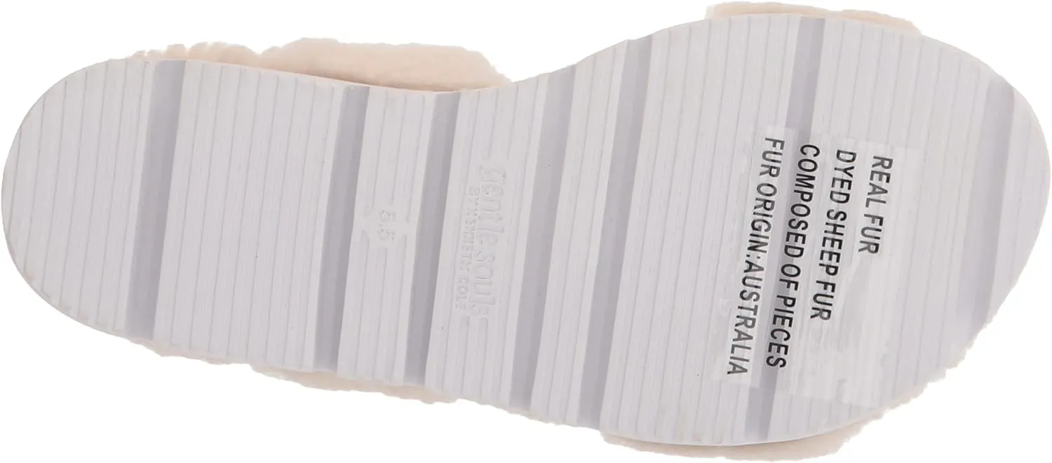 Gentle Souls by Kenneth Cole Women's Lavern Puff Cozy Sandal