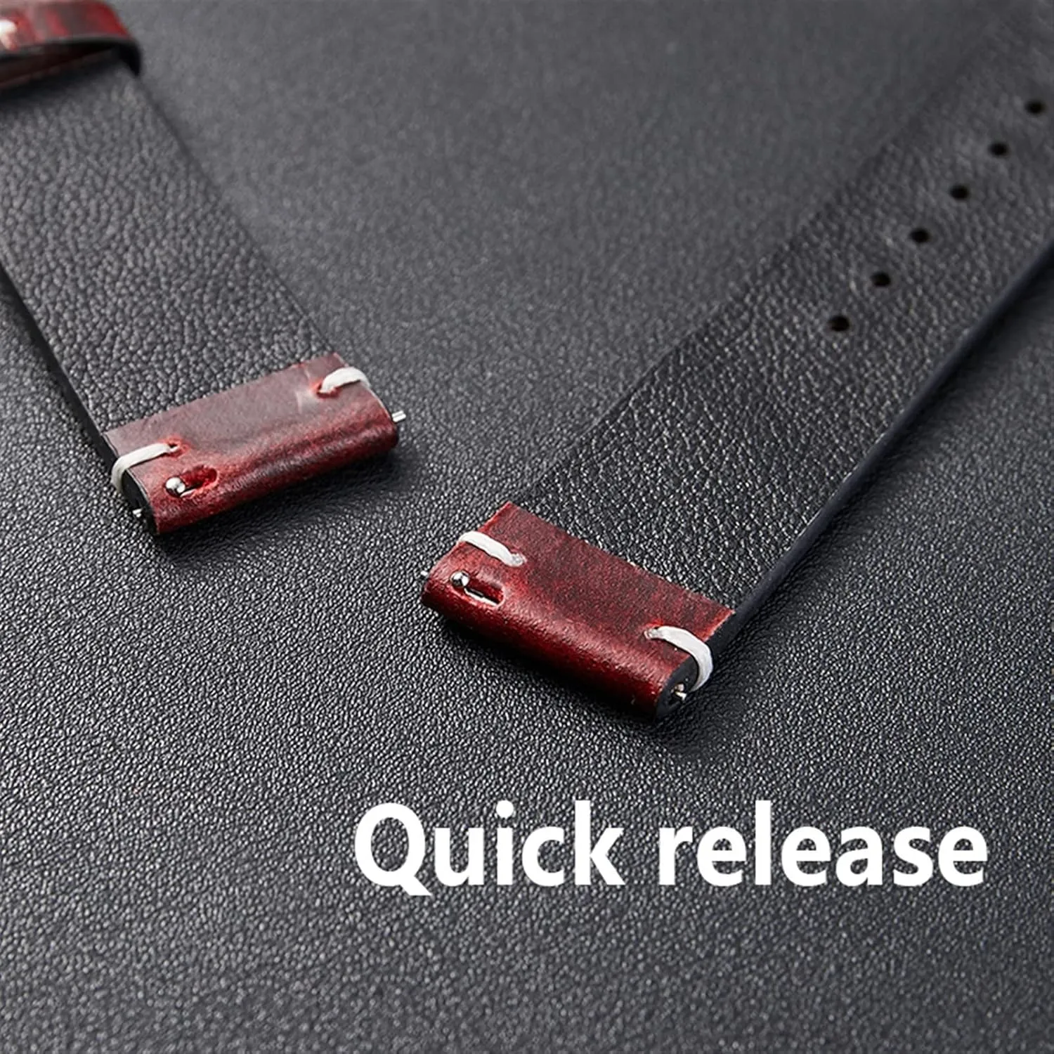 Genuine leather strap For Rox Classic watchband Italian vintage oil wax watch band 20mm 22mm quick release bracelet