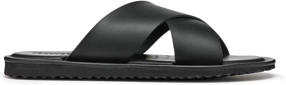 Geox Men's Flat Slide Sandal