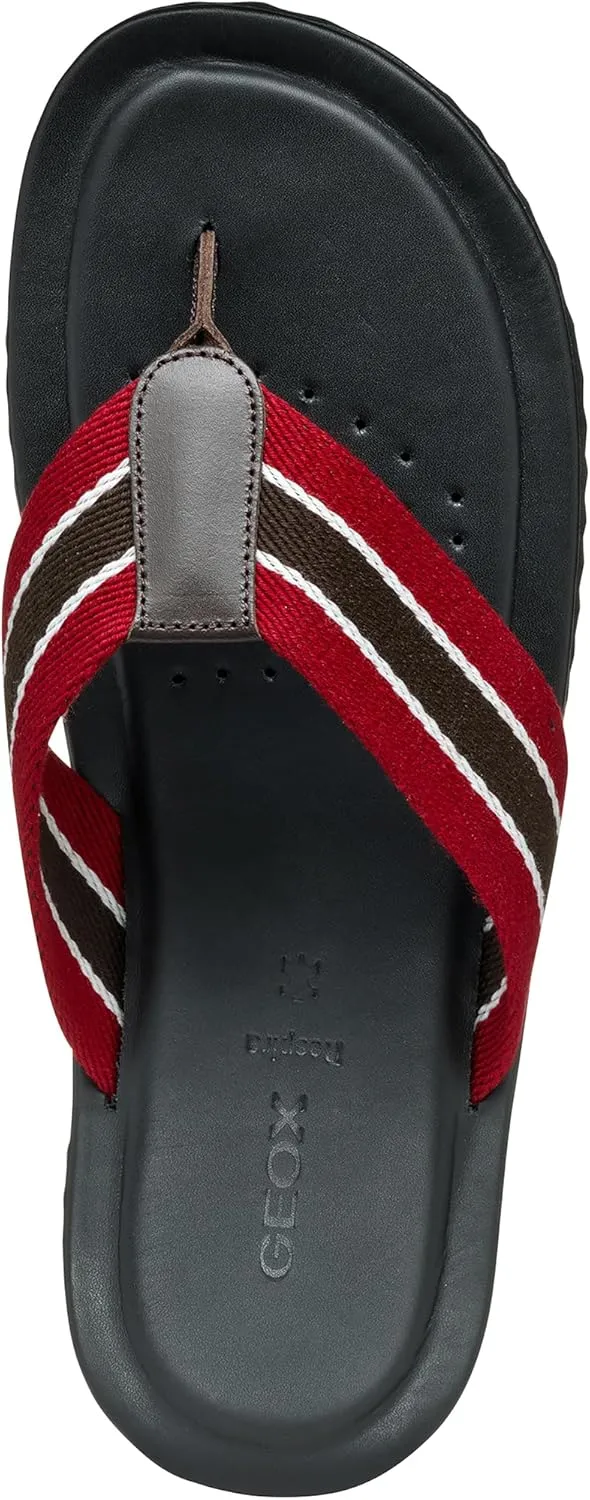Geox Men's Flat Slide Sandal