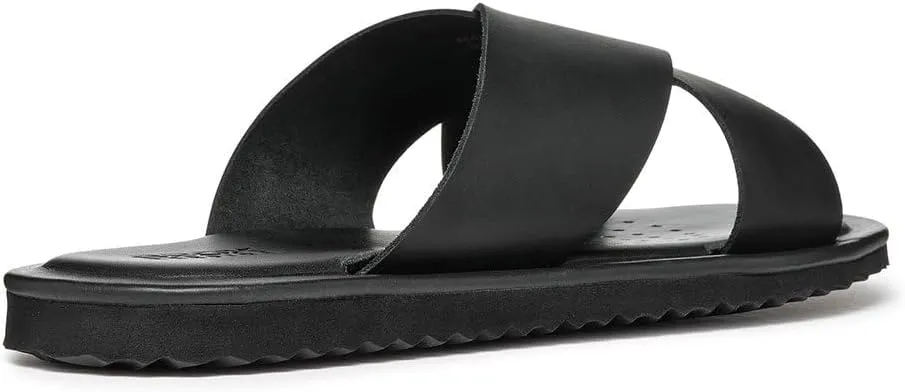 Geox Men's Flat Slide Sandal