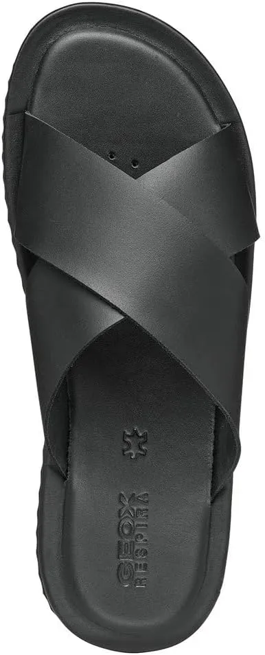 Geox Men's Flat Slide Sandal