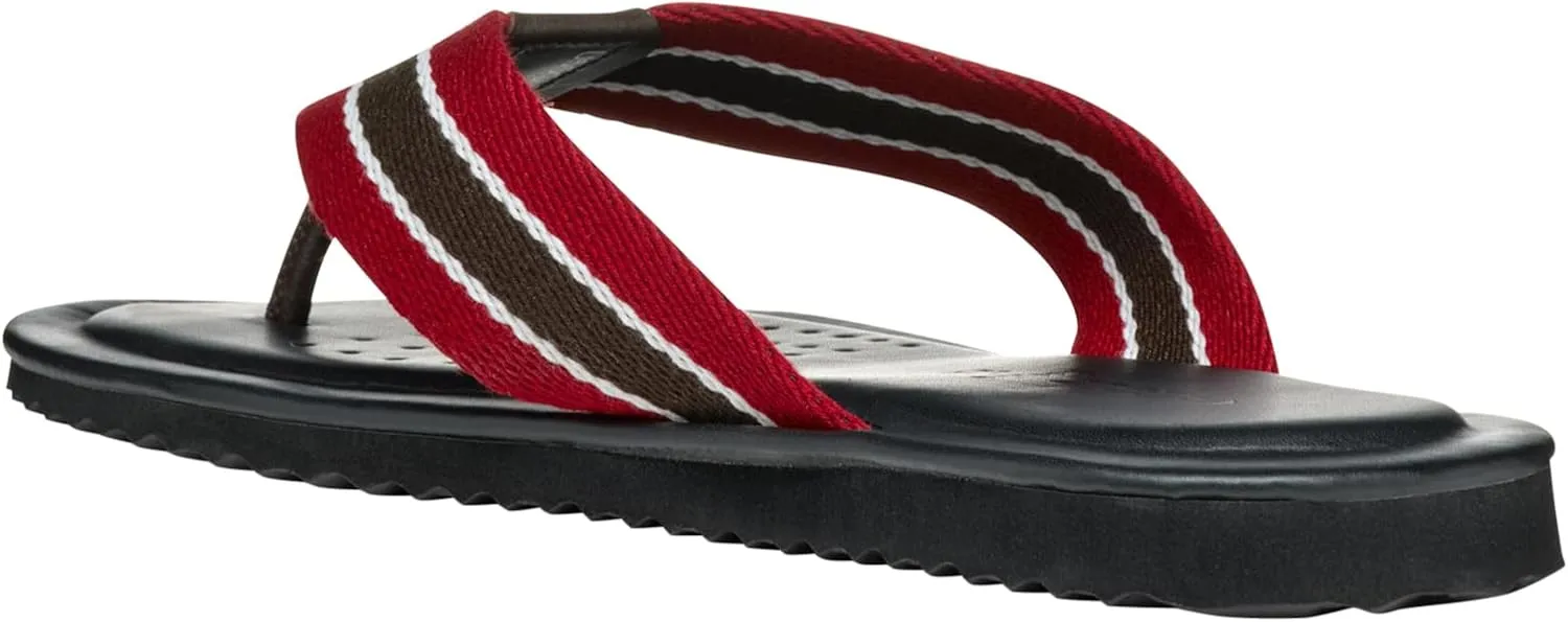 Geox Men's Flat Slide Sandal