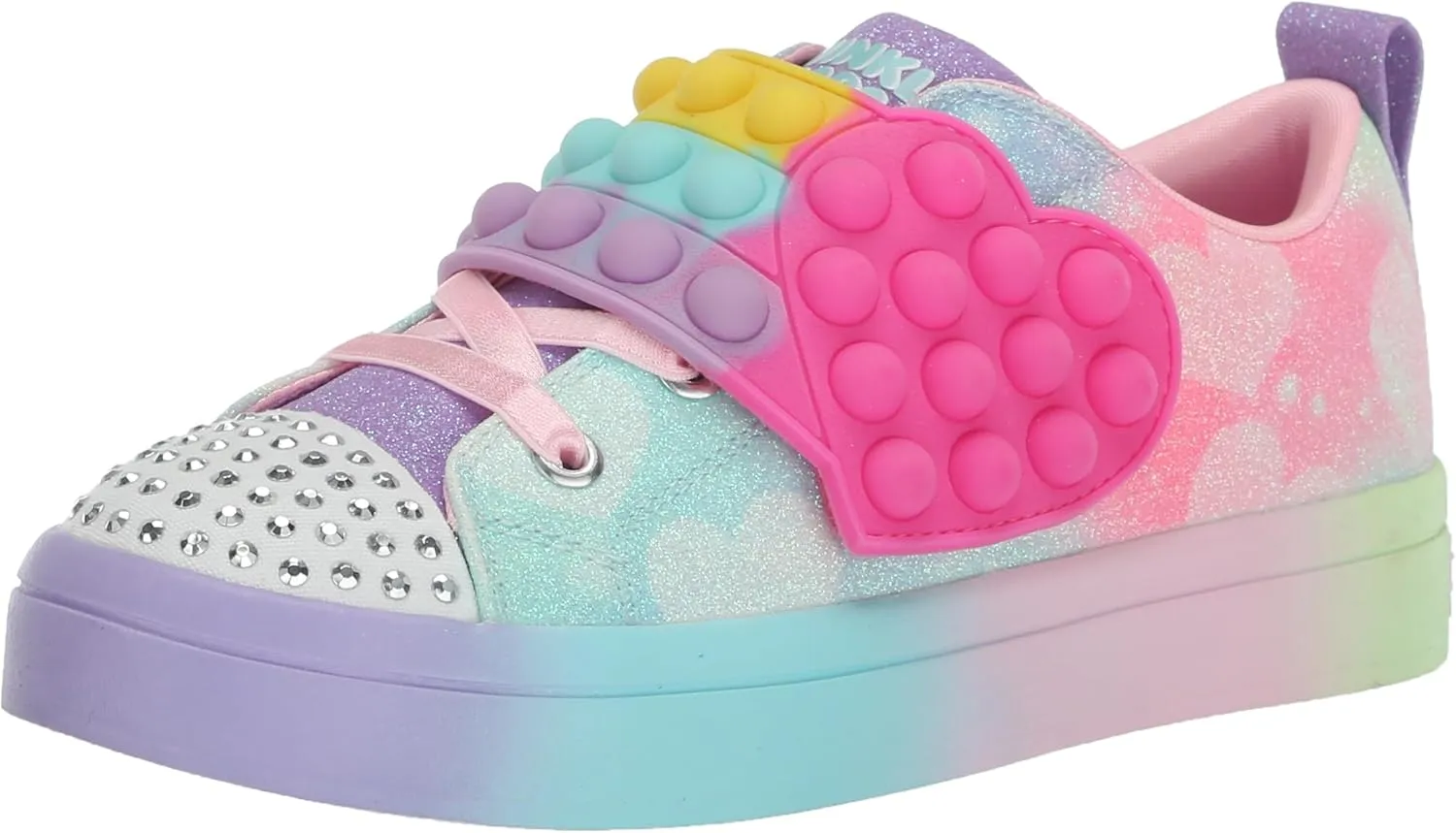 Girl's TWI-Lites 2.0-Heart Pops Sneaker