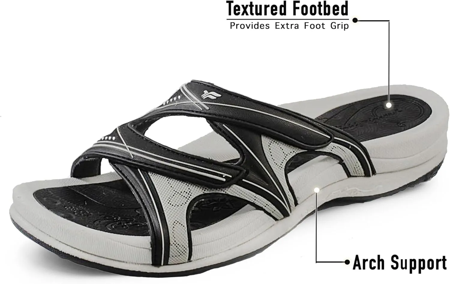 Gold Pigeon Shoes SIGNATURE Comfort Walking Ergonomic Slides Sandals for Women