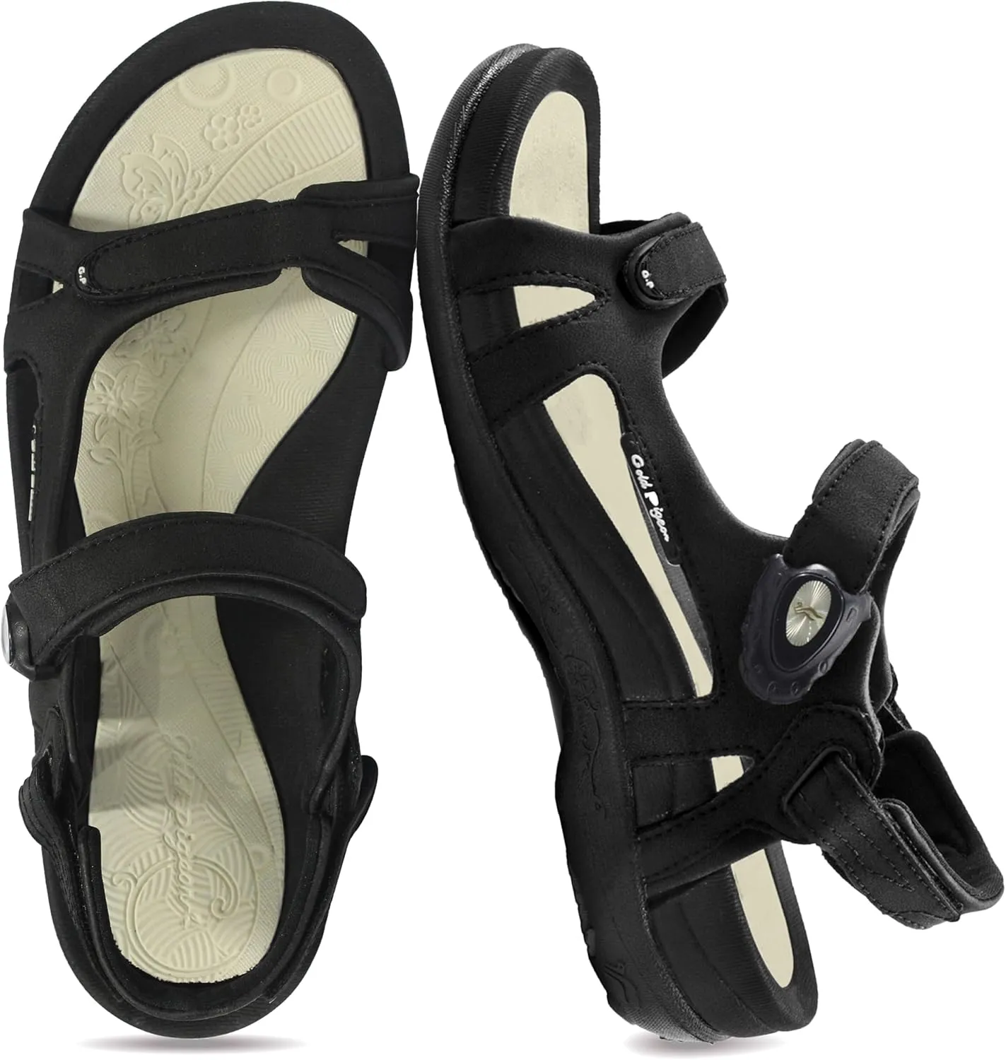 Gold Pigeon Shoes |SIGNATURE| Easy Snap Lock Comfort Ergonomic Walking Sandals for Women