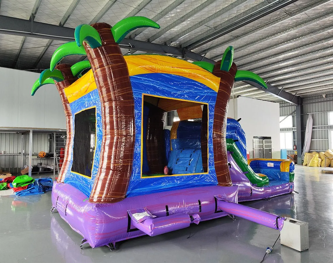Goombay Splash Econo Bounce House with Slide (Wet/Dry)