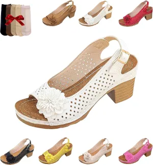 Graddi Archcare Sandals, Graddi Arch Relief Sandals, Orthopedic Sandal for Women Dressy, Hollow Non-Slip Adjustable