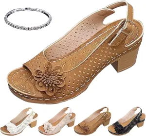 Graddi Archcare Sandals, Graddi Arch Relief Sandals, Women's Orthopedic Sandal, Open Toe Hollow Non-slip Adjustable Slip on