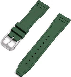 Grade Fluororubber FKM 20mm 21mm 22mm Watch Strap Diving Waterproof Quick Release Watchbands