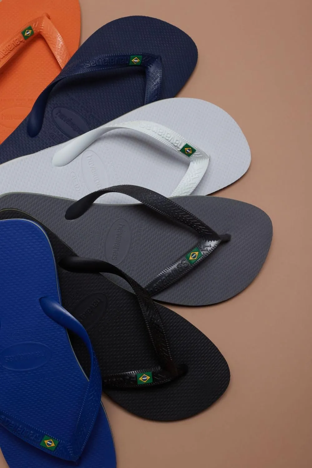 Havaianas Men's Brazil Sandal Navy Blue Flip Flop
