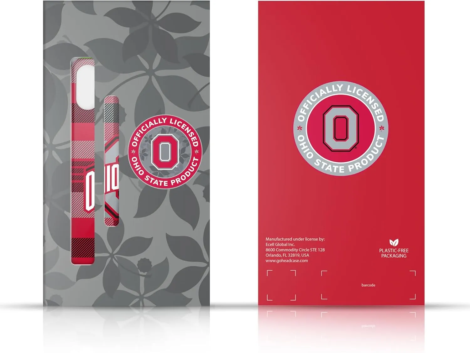 Head Case Designs Officially Licensed Ohio State University Stripes Logo Soft Gel Case Compatible with Motorola Moto Edge 30 Fusion