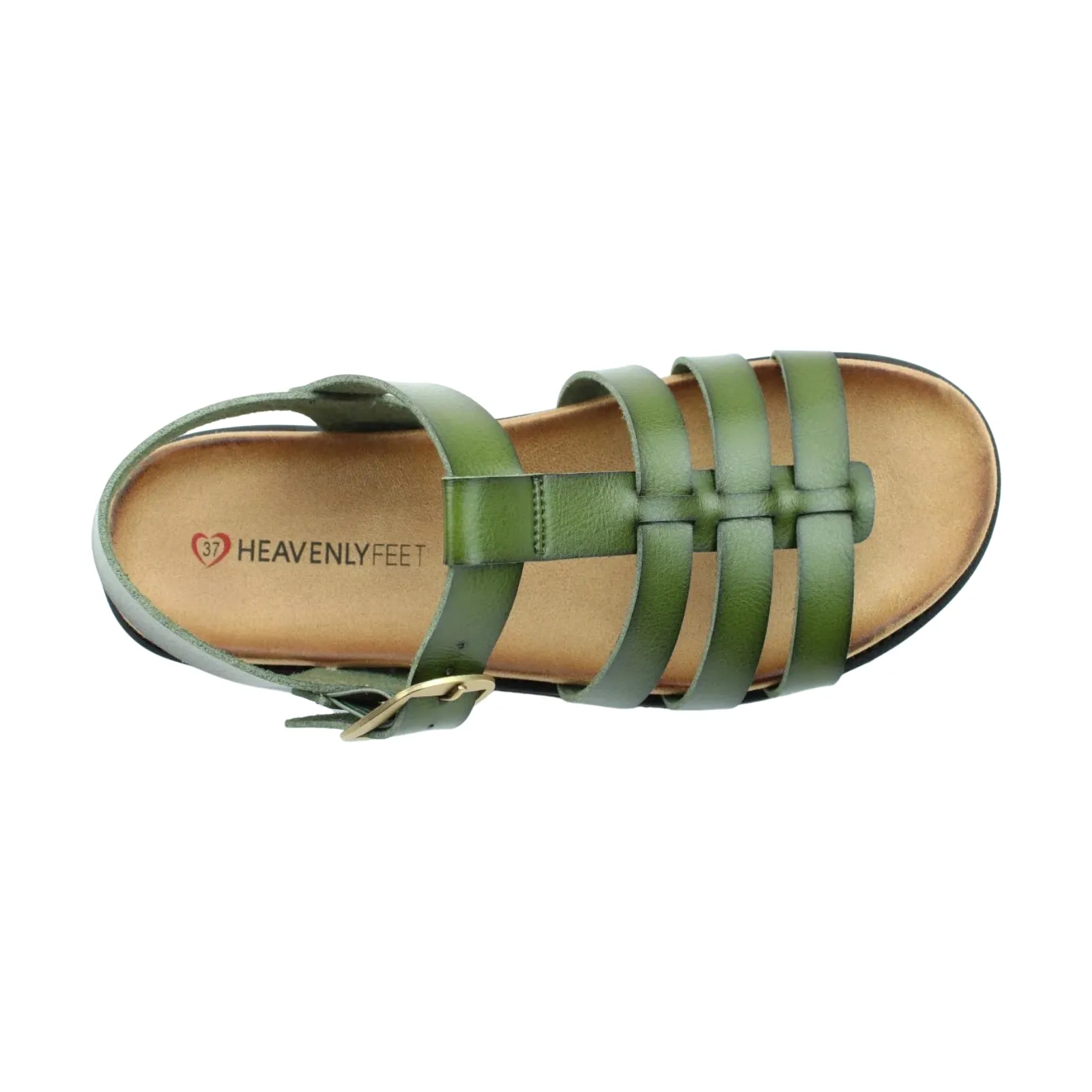 Heavenly Feet Saltwater Forest Lightweight Vegan Sandals