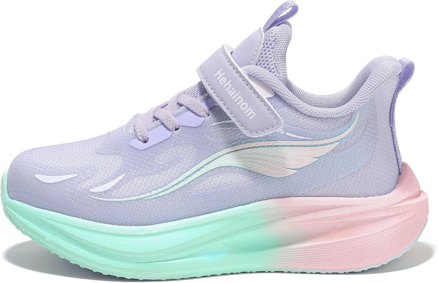 Hehainom Girls Kids Sneaker Boys Girls Running Tennis Shoes Sparkle Lightweight Breathable Sport Athletic Girls Shoes