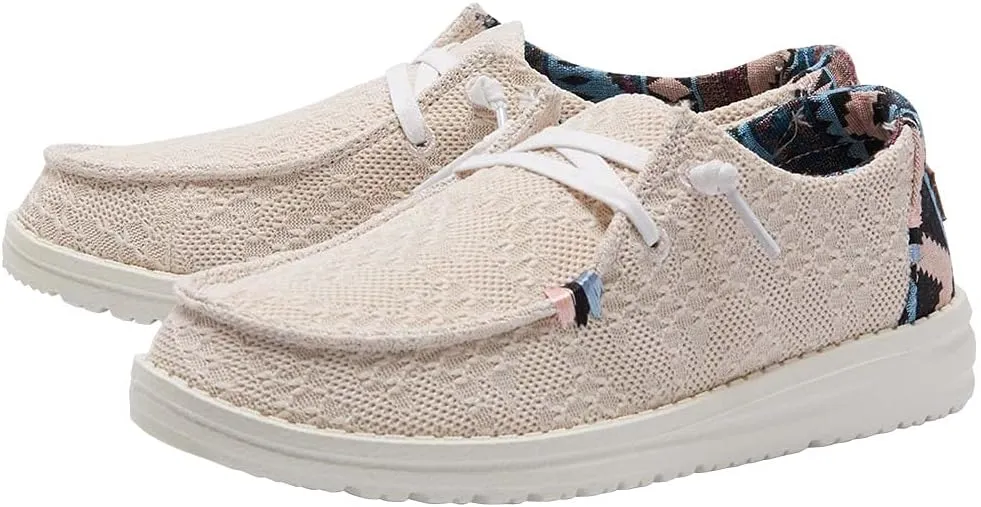 Hey Dude Women's Wendy Boho Slip-On Casual Shoes Loafer