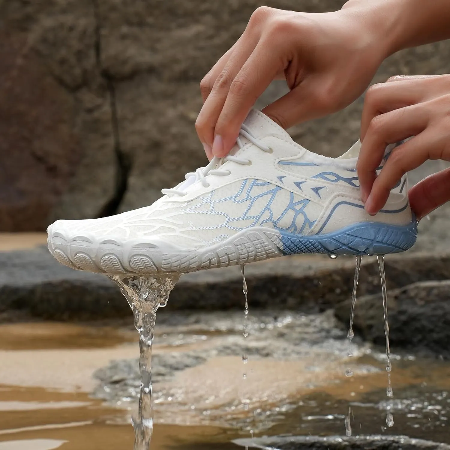 Hike Barefoot Shoes Women Men, Wide Toe Box Healthy & Non-Slip Barefoot Footwear Unisex, Pro Barefoot Hike Shoes Trail Hiking Track Athletic Shoes