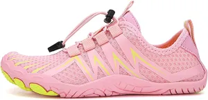 Hike Barefoot Shoes Womens Mens Pro Barefoot Shoes Breathable & Non-Slip Athletic Footwear Wide Toe Water Shoe Walking Barefoot Sneakers Unisex Running, Hiking and Daily Wear