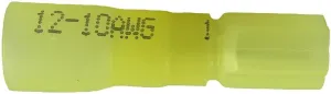 Hillsdale 40212 Heat Shrink 12-10 Gauge .250" Fully Insulated Male Push-On Connector Hump Jacket Pack of 100