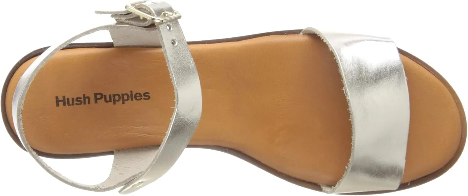 Hush Puppies Women's Ankle-Strap Heeled Sandal