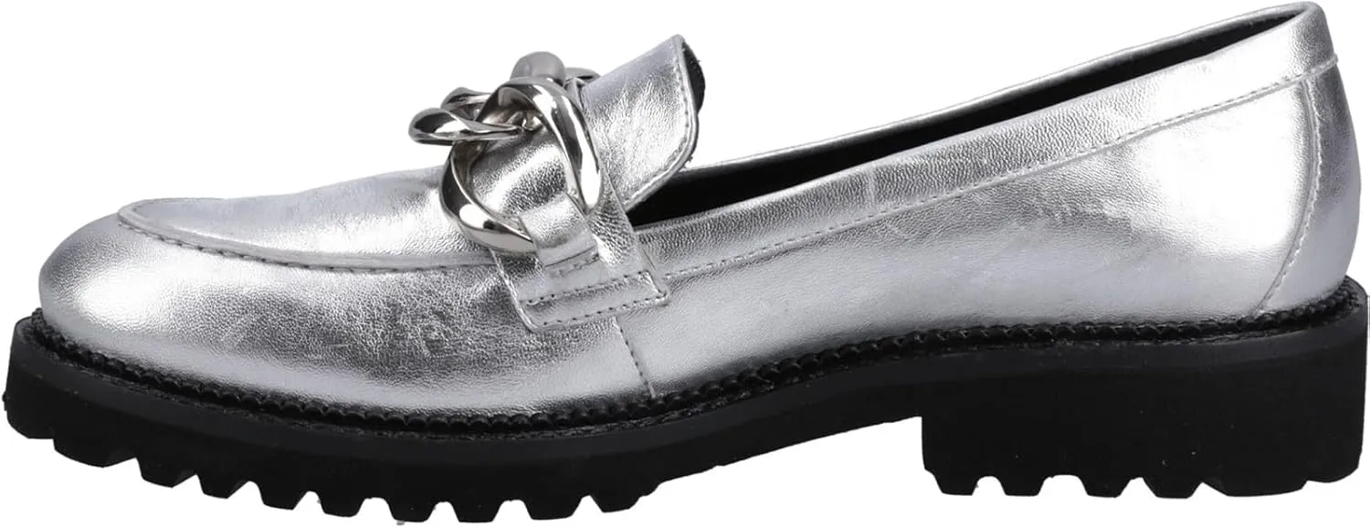 Hush Puppies Women's Gianna, Silver, 6