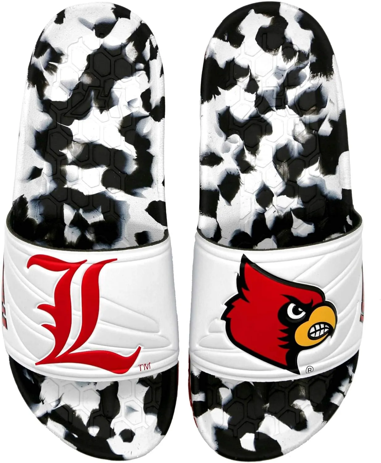 Hype NCAA Team Graphic and Color Unisex Quick Dry Slydr Sandal