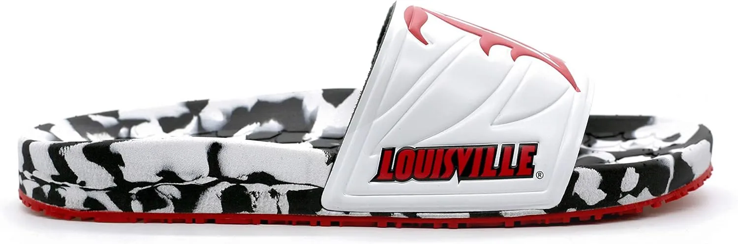 Hype NCAA Team Graphic and Color Unisex Quick Dry Slydr Sandal