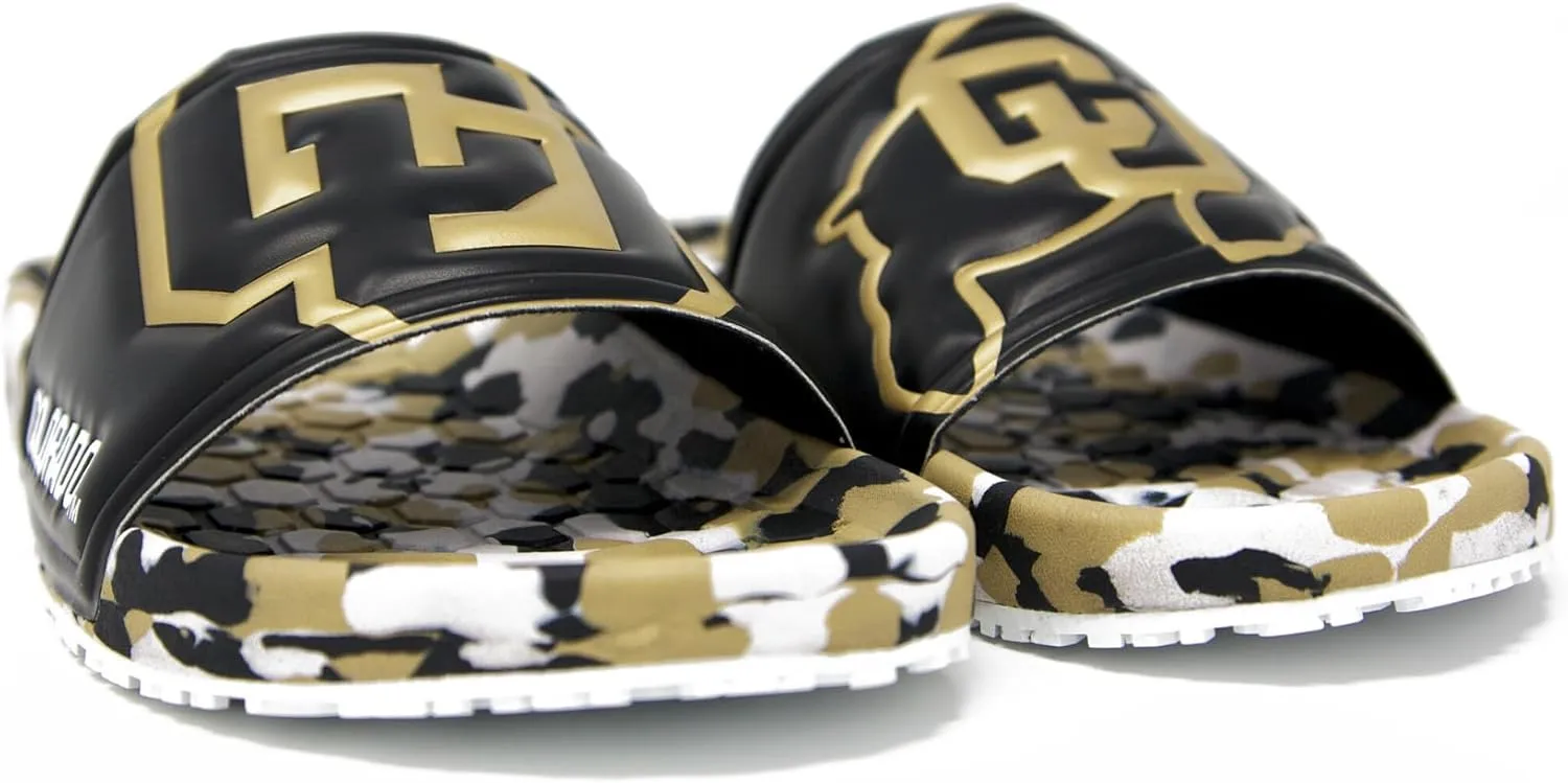 Hype NCAA Team Graphic and Color Unisex Quick Dry Slydr Sandal