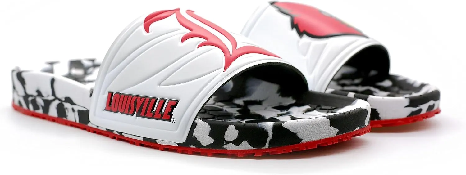 Hype NCAA Team Graphic and Color Unisex Quick Dry Slydr Sandal