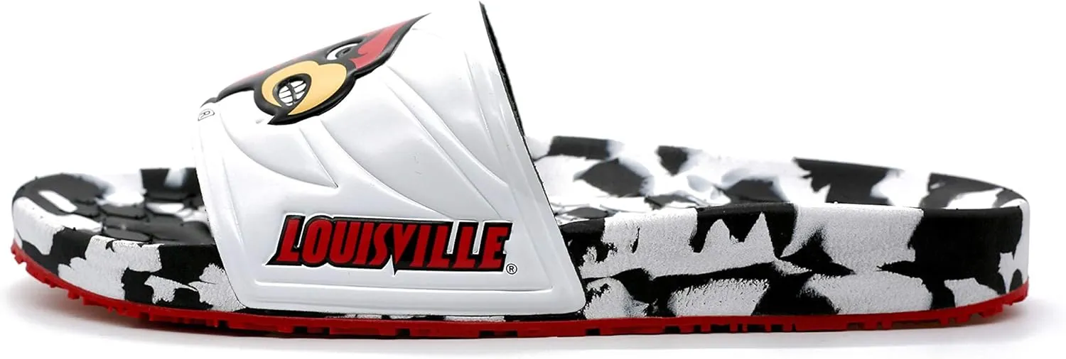Hype NCAA Team Graphic and Color Unisex Quick Dry Slydr Sandal
