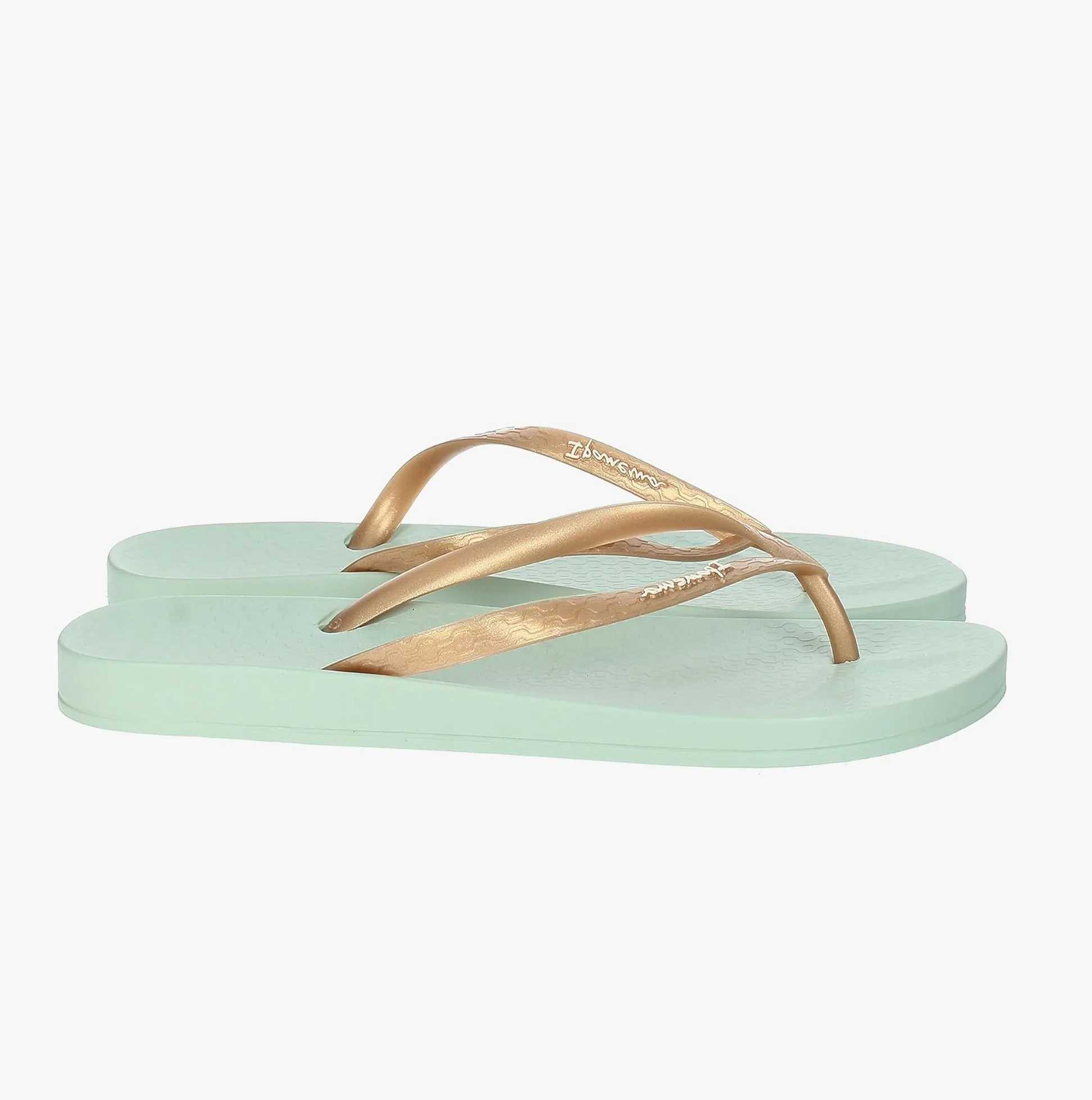 Ipanema ANATOMICA TAN Womens Flip Flops Gold Mint