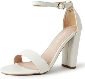 J. Adams Shirley Heels for Women - Ankle Strap High Heel Dressy Sandals