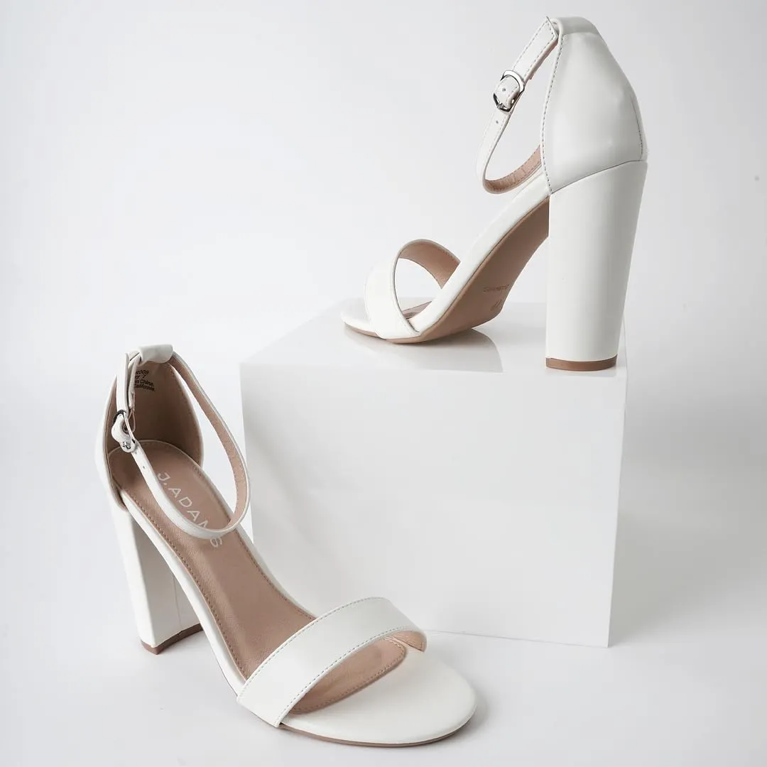 J. Adams Shirley Heels for Women - Ankle Strap High Heel Dressy Sandals