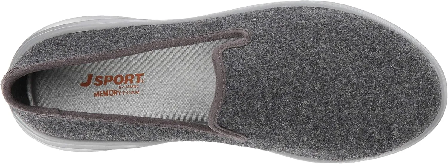 Jambu Women's Loon Wool Slip on Loafer Flat
