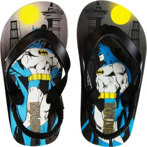Josmo Boy's Batman Flip Flops Sandals-Kids Water Shoes-Character Superhero Comics Outdoor Thong Back Strap Beach Slip On Pool Slides Swim Slippers Quick-Dry