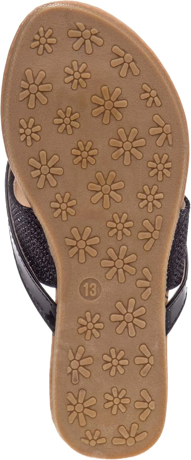 Josmo Girl's Daisy Flat Sandal