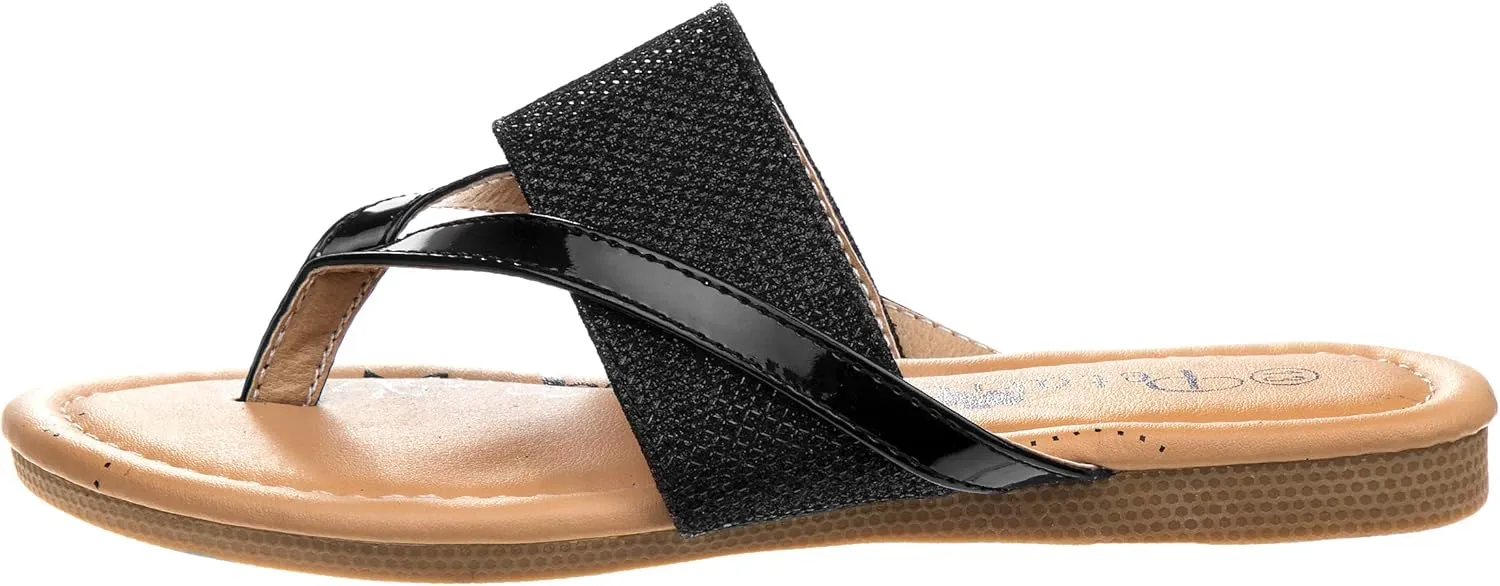 Josmo Girl's Daisy Flat Sandal