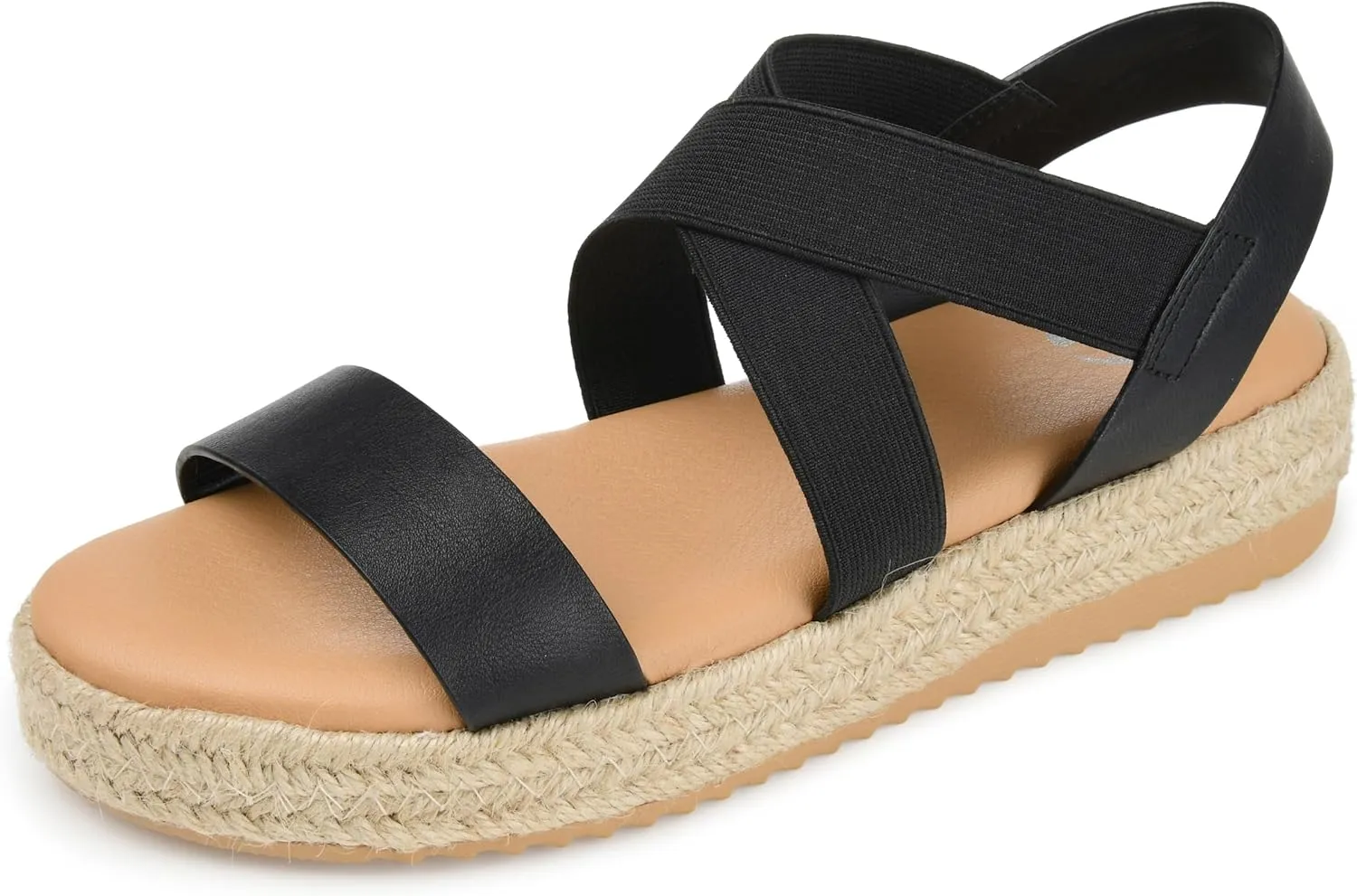 Journee Collection Women's Caroline Wedge Sandal