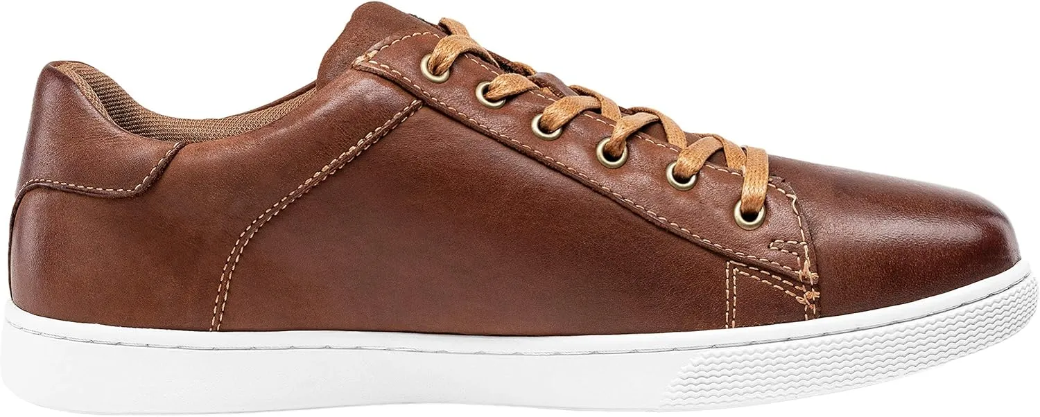 Jousen Men' s Casual Shoes Leather Dress Sneakers Business Casual Shoes for Men Breathable Fashion Sneakers