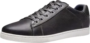 Jousen Men' s Casual Shoes Leather Dress Sneakers Business Casual Shoes for Men Breathable Fashion Sneakers