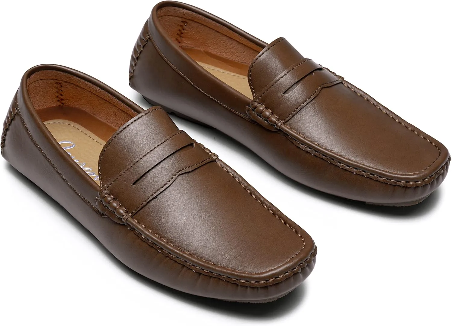 Jousen Men's Loafers Casual Slip On Shoes Soft Penny Loafers for Men Lightweight Driving Boat Shoes