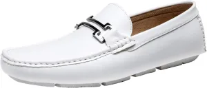 Jousen Men's Loafers Casual Slip On Shoes Soft Penny Loafers for Men Lightweight Driving Boat Shoes