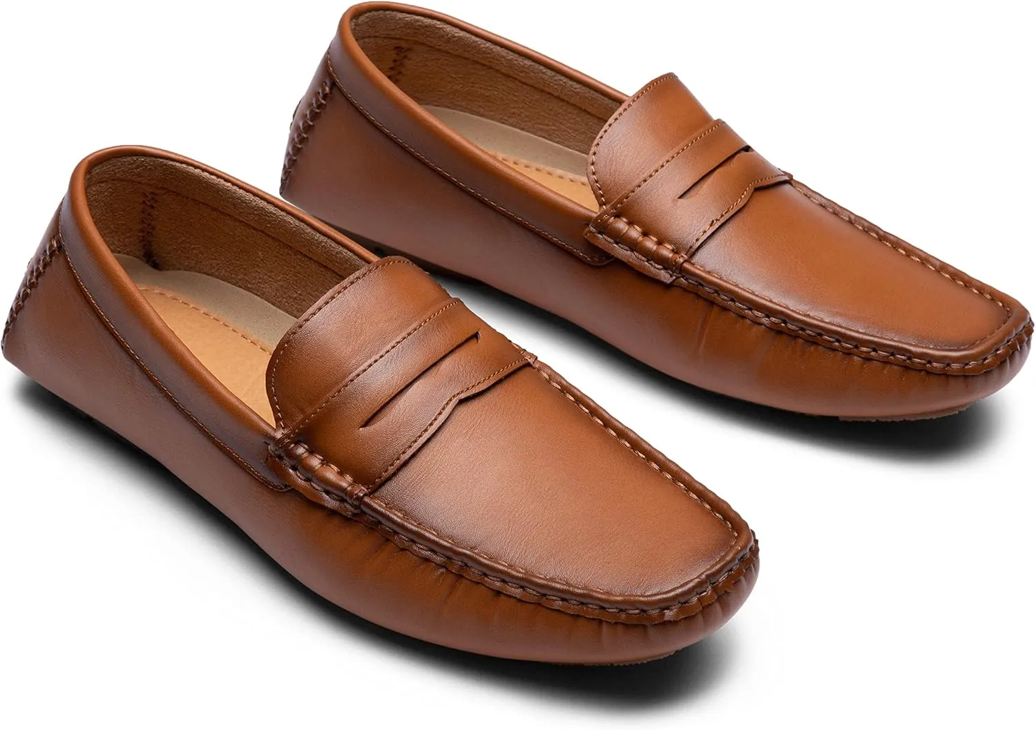 Jousen Men's Loafers Casual Slip On Shoes Soft Penny Loafers for Men Lightweight Driving Boat Shoes