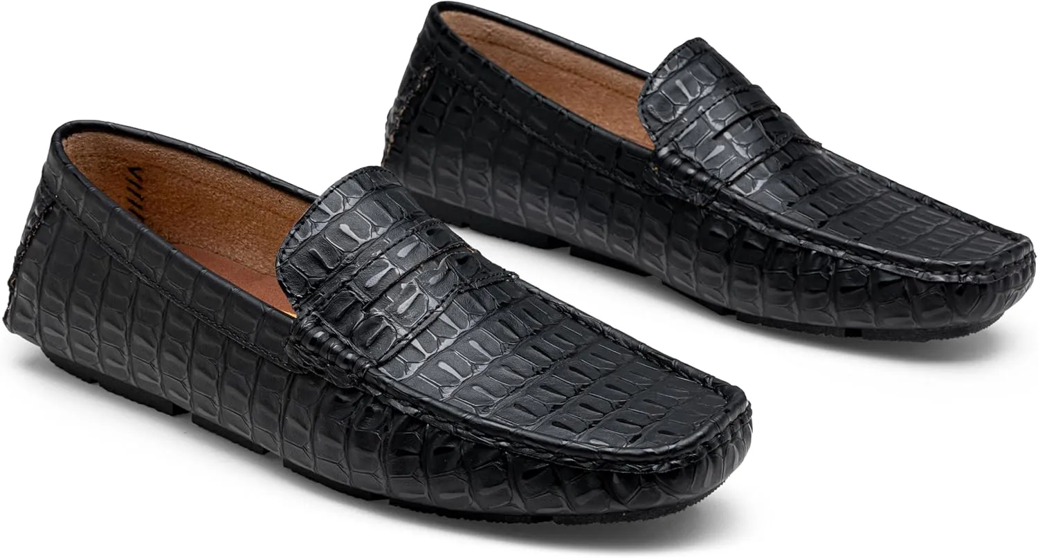 Jousen Men's Loafers Slip on Casual Shoes for Men Penny Loafer Driving Shoe