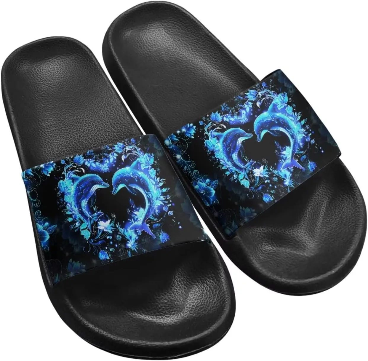 JoyLamoria Animal Design Sandals House Slides Women Cloud Slippers Soft Cushioned Non-Slip Summer Beach Pool Indoor Outdoor Lightweight Cozy