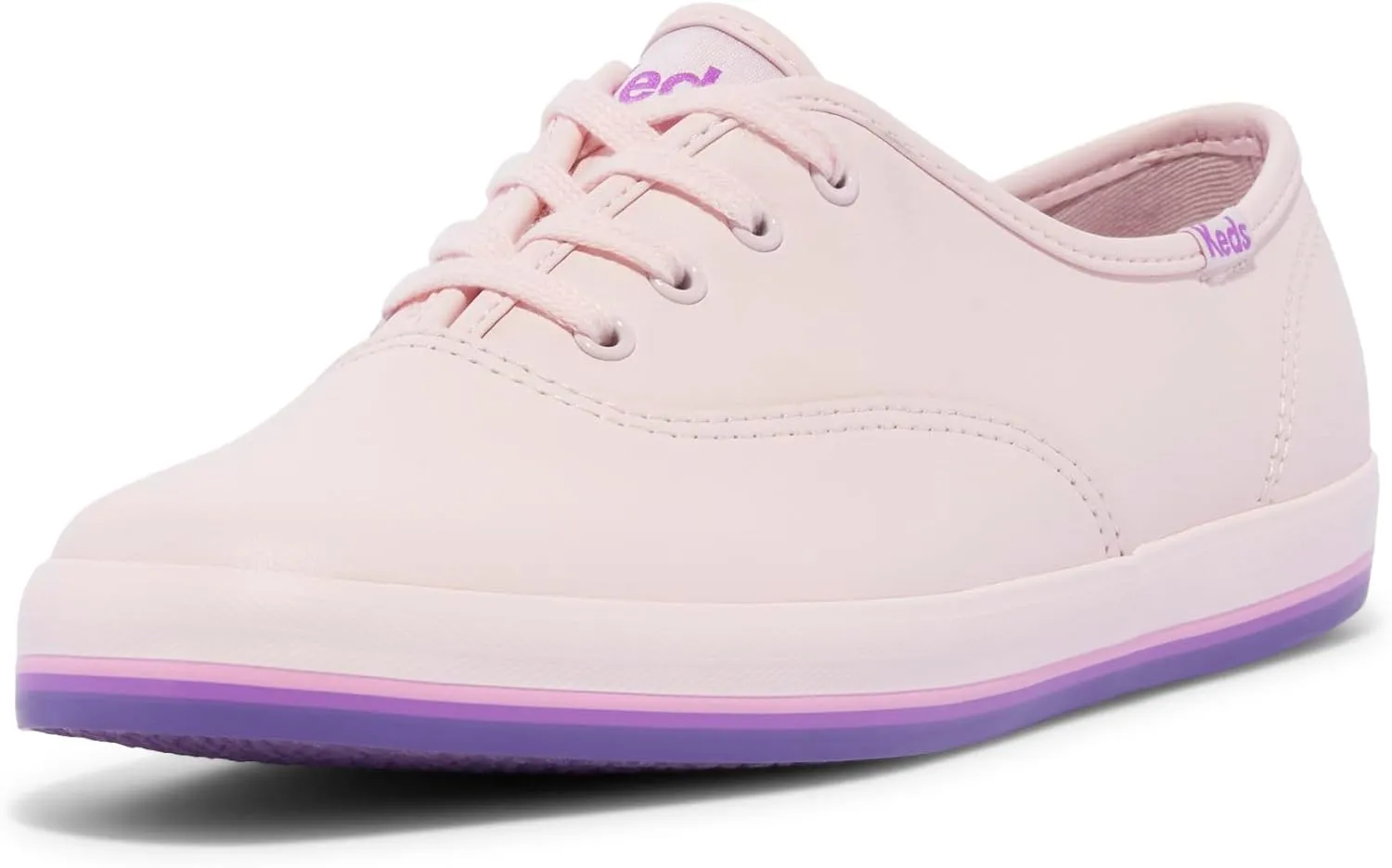 Keds Women's Champion Leather Lace Up Sneaker