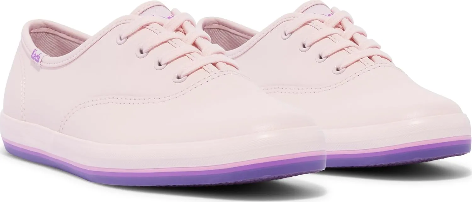 Keds Women's Champion Leather Lace Up Sneaker
